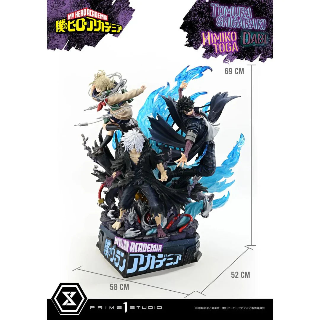 Tomura Shigaraki, Dabi, And Himiko Toga (Deluxe Version) By Prime1 Studio