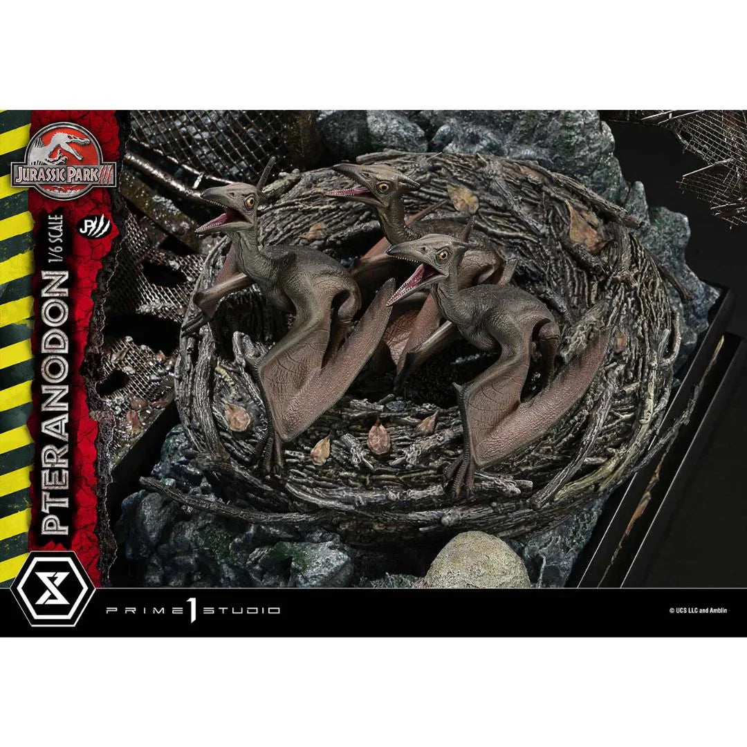 Jurassic Park III (Film) Pteranodon Bonus Version Statue By Prime1 Studios