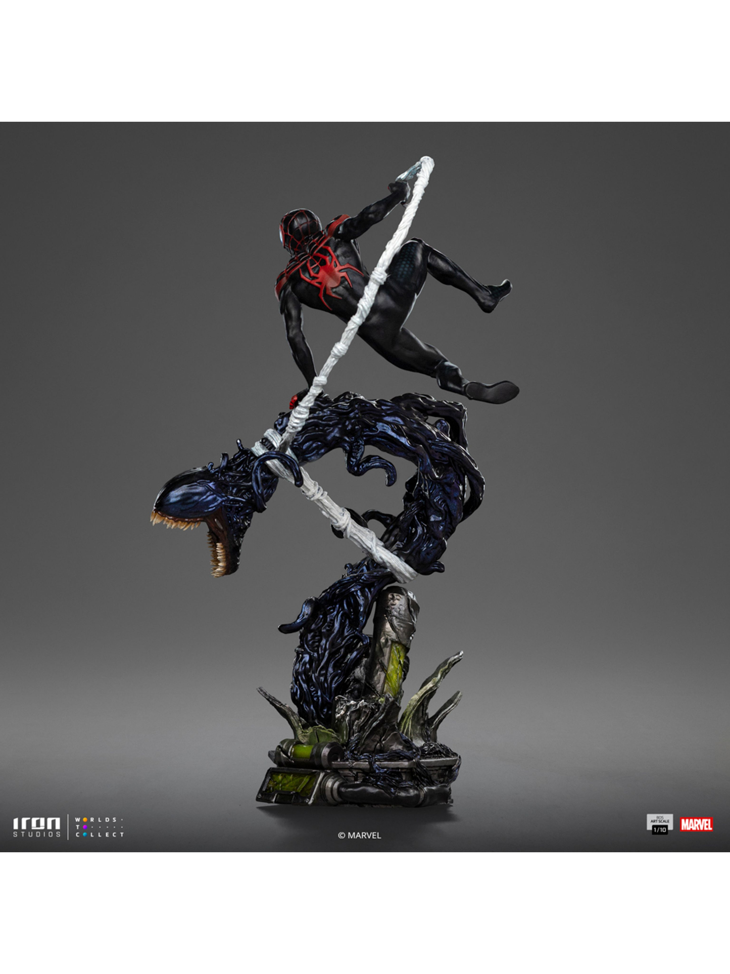 Miles Morales Statue by Iron Studios