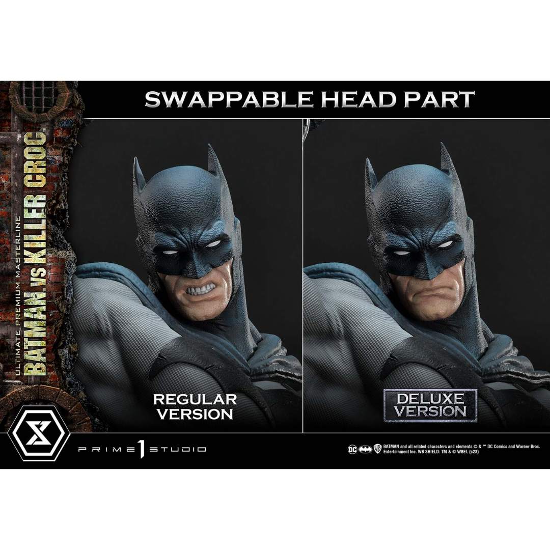Dc Comics Batman vs. Killer Croc (Deluxe Version) Statue By Prime 1 Studio