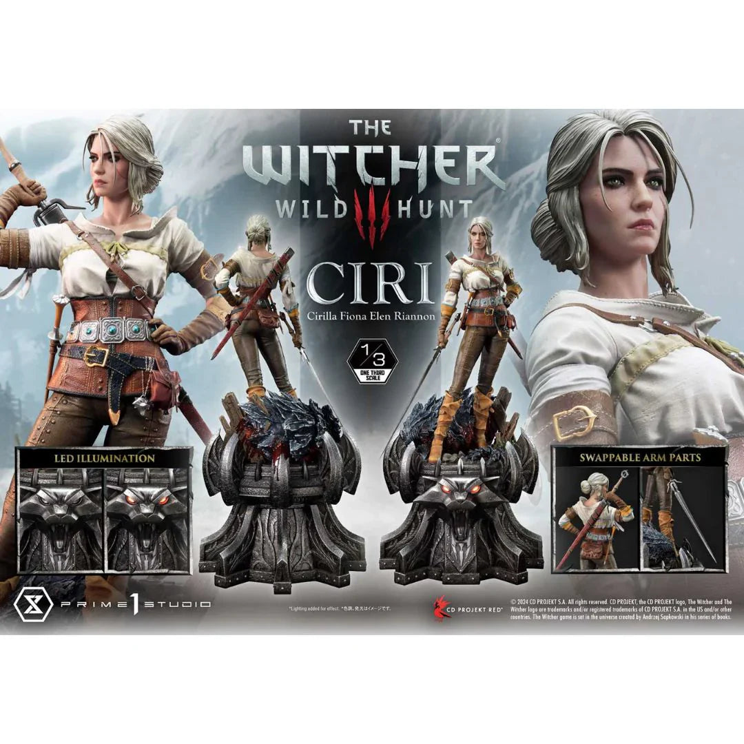 The Witcher 3: Wild Hunt Ciri Fiona Elen Riannon Bonus Version by Prime 1 Studio
