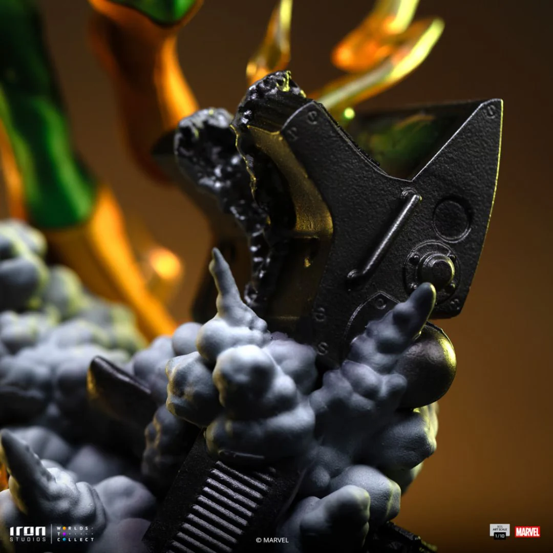Spider-man Electro Statue By Iron Studios