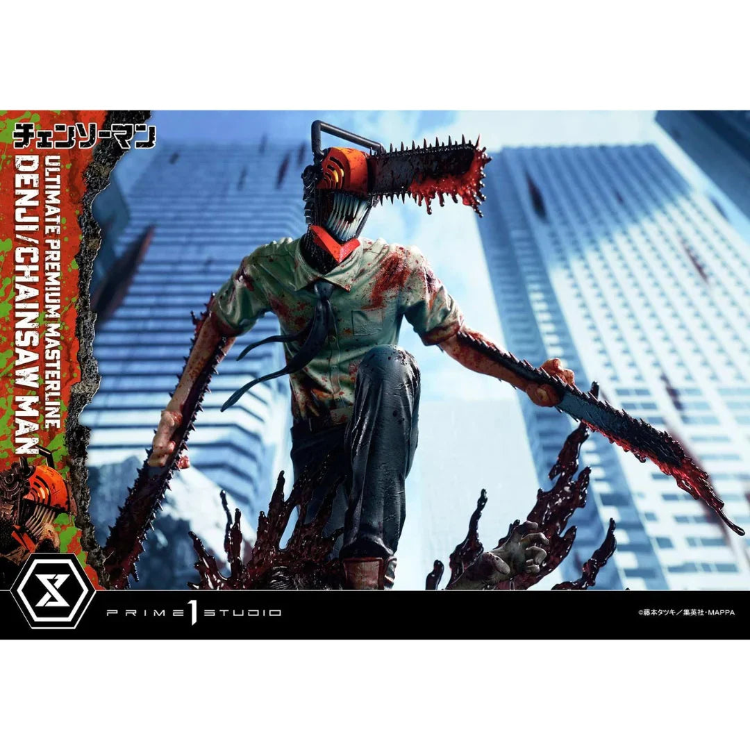 Chainsaw Man Denji Deluxe Bonus Version  1:4 Scale Statue By Prime 1 Studio