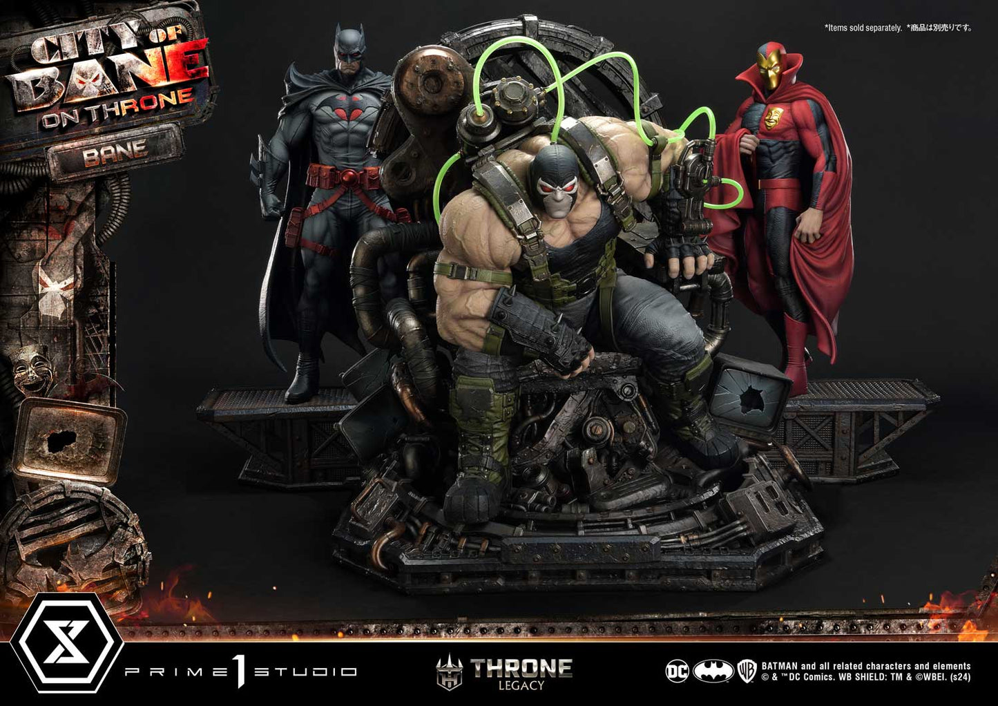 Bane on Throne (Concept design by Carlos D'Anda) DX Bonus Version