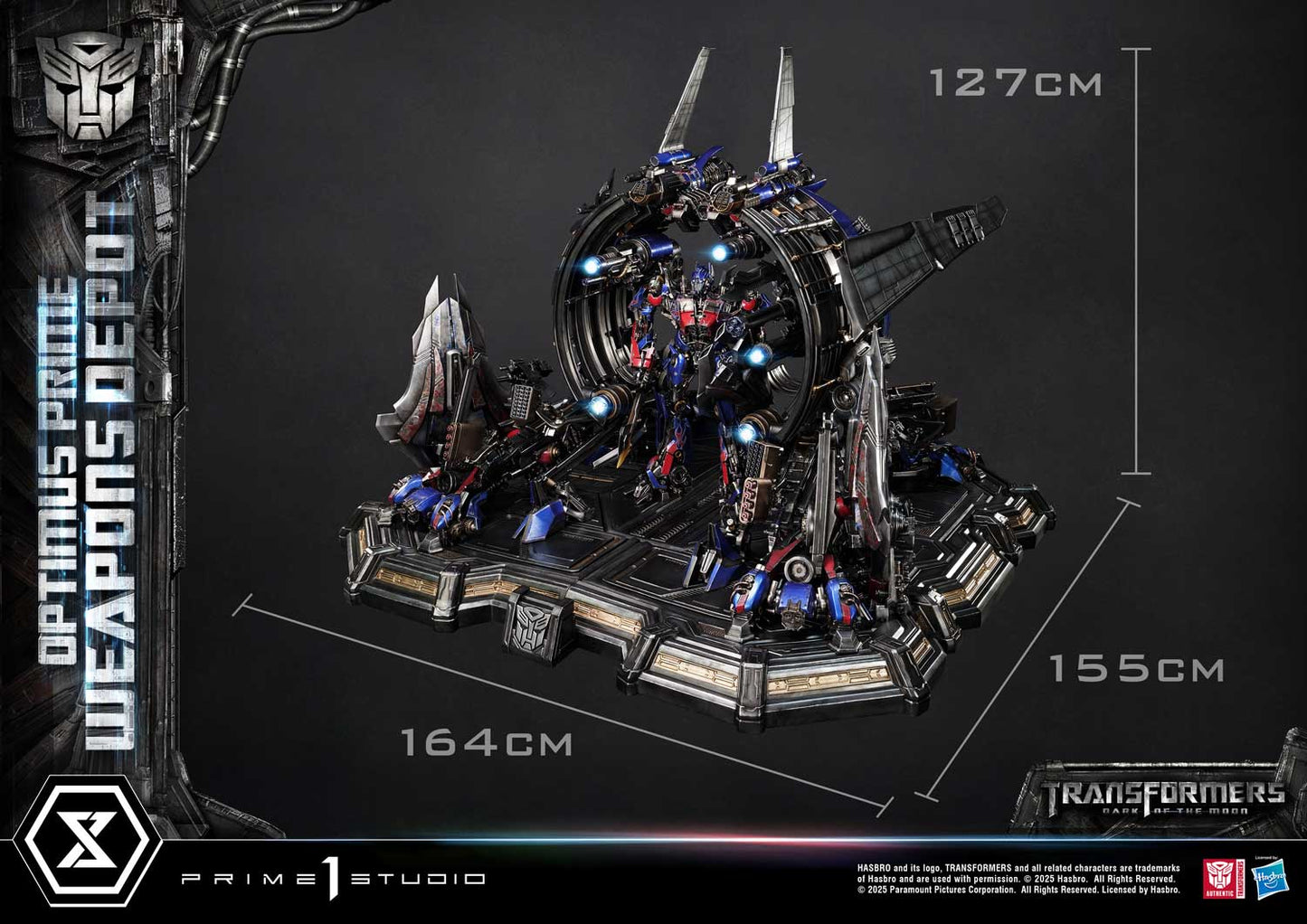 Transformers: DOTM Optimus Prime Weapons Depot (Bonus Version) by Prime 1 Studio