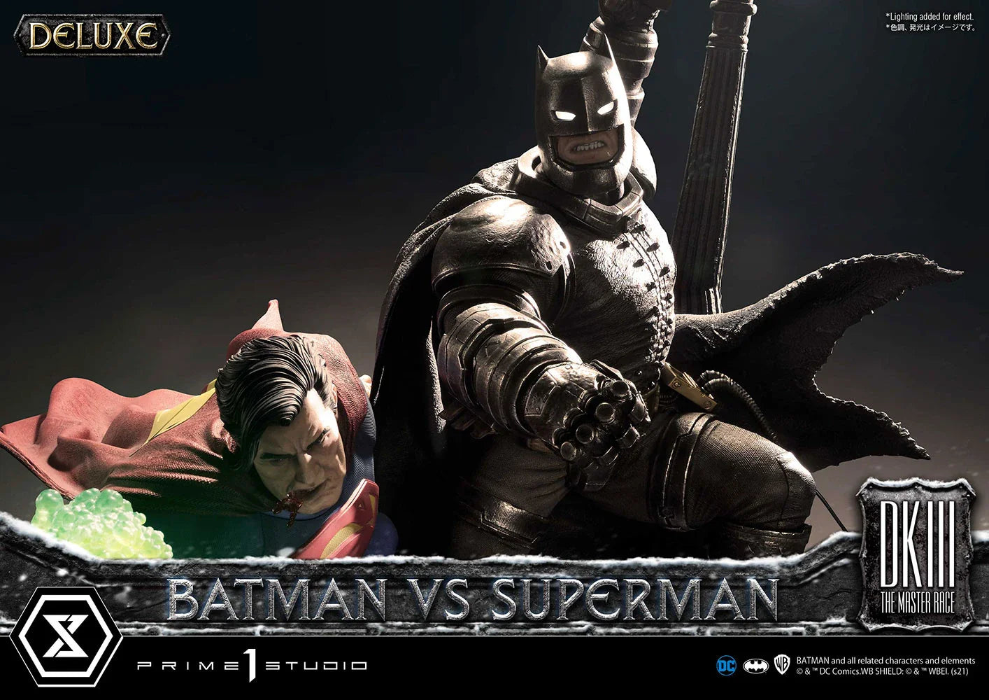 BATMAN VERSUS SUPERMAN (DELUXE BONUS VERSION) Statues By Prime 1 Studio