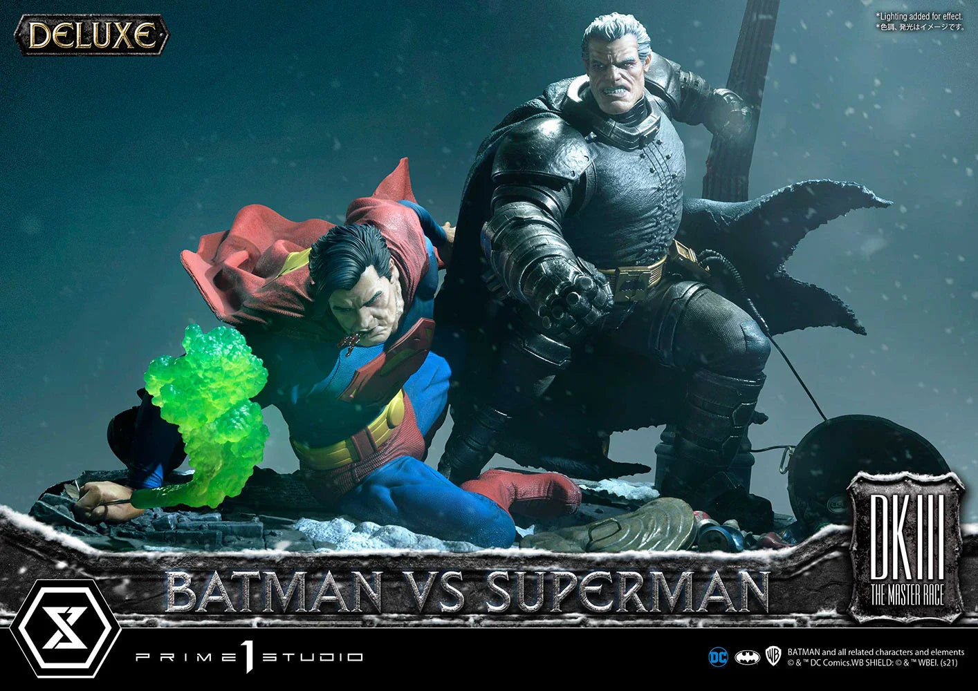BATMAN VERSUS SUPERMAN (DELUXE BONUS VERSION) Statues By Prime 1 Studio
