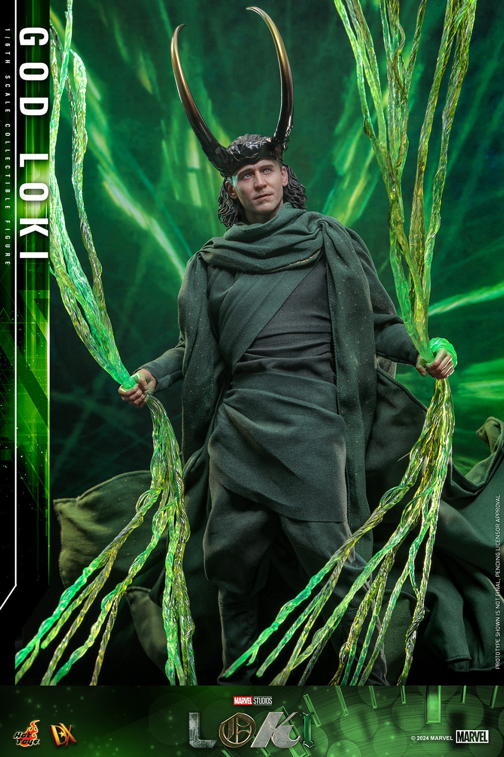GOD LOKI Sixth Scale Figure by Hot Toys