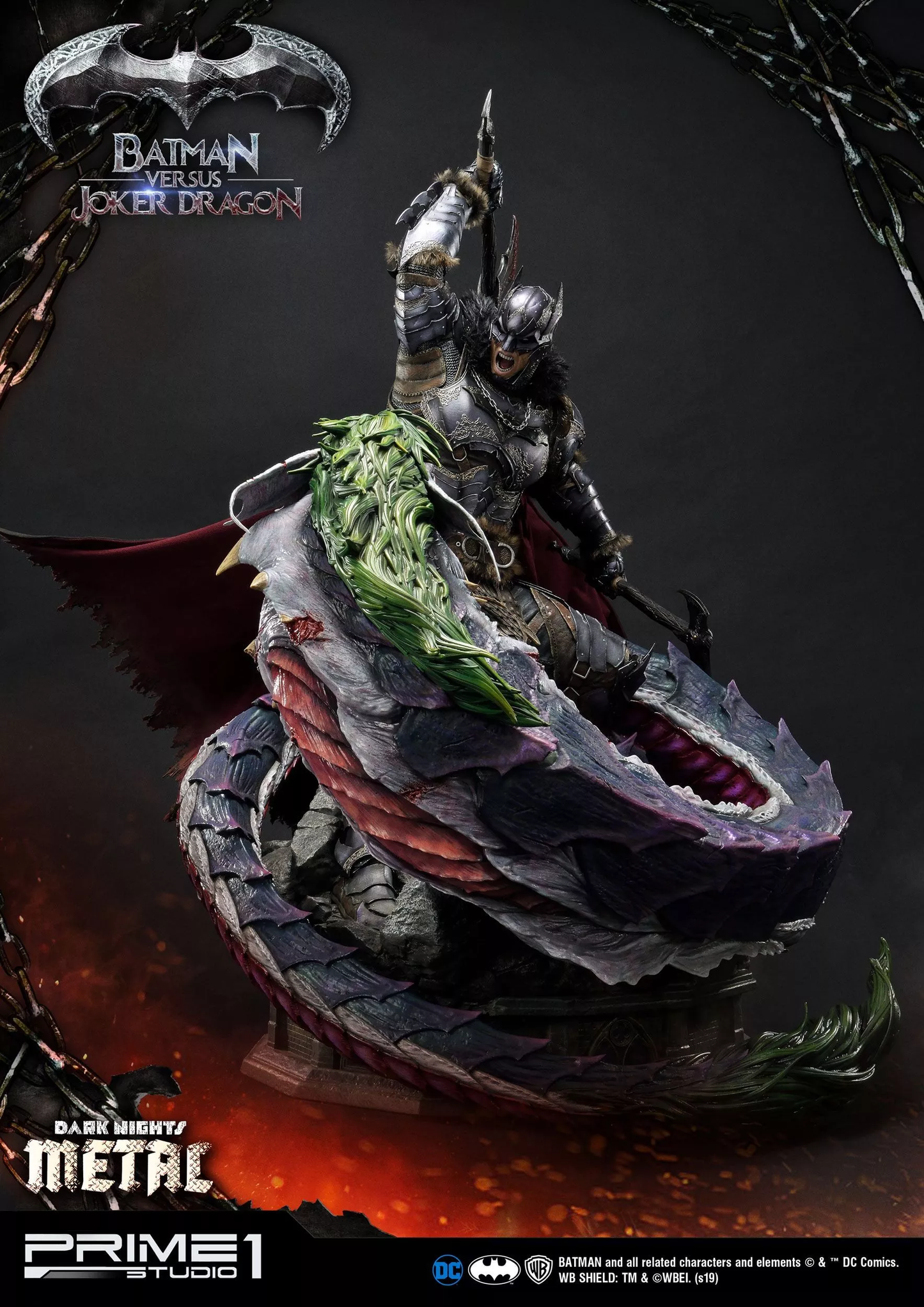 Batman VS Joker Dragon DX Statue by Prime 1 Studio