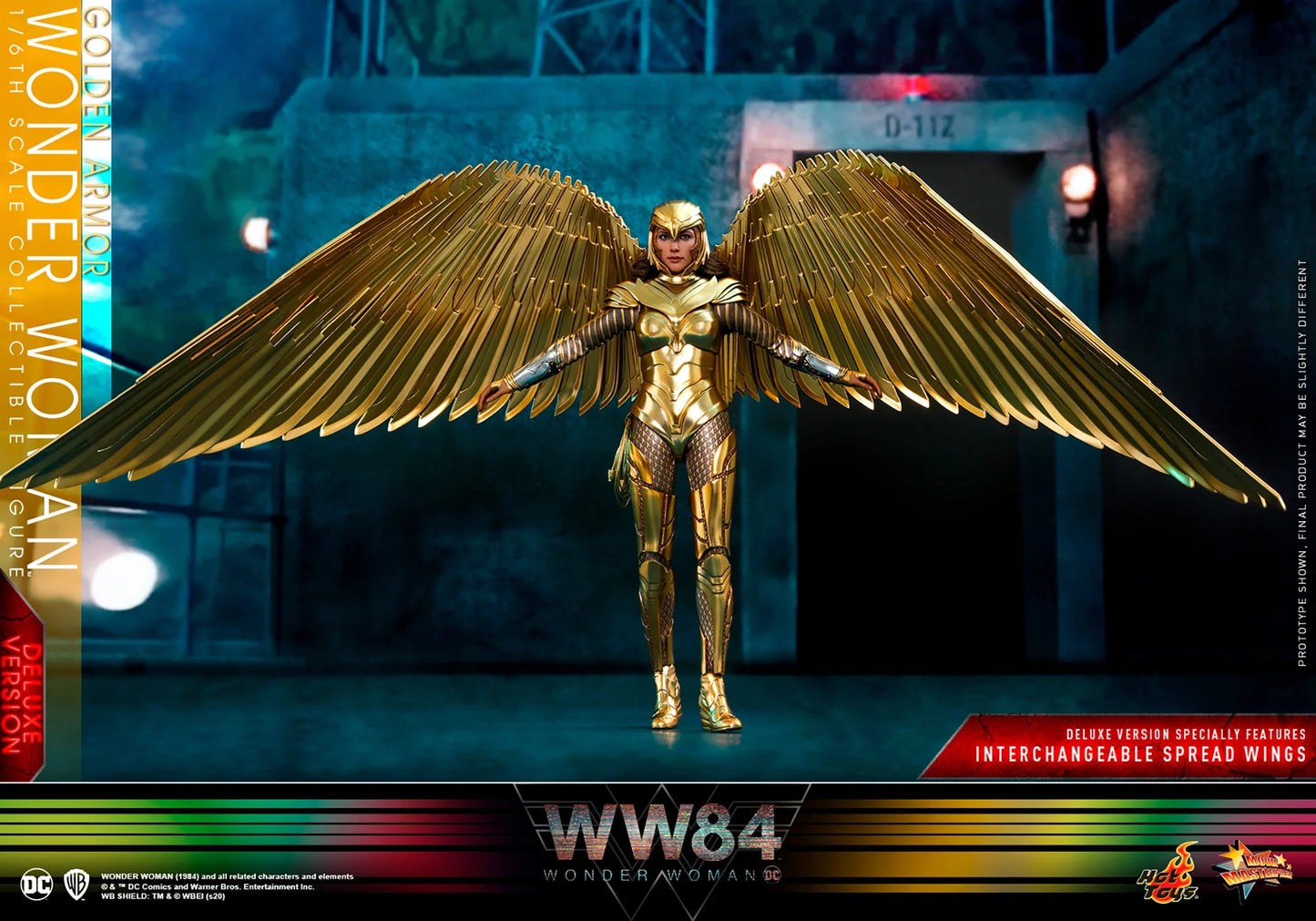 GOLDEN ARMOR WONDER WOMAN (DELUXE) Sixth Scale Figure By Hot Toys
