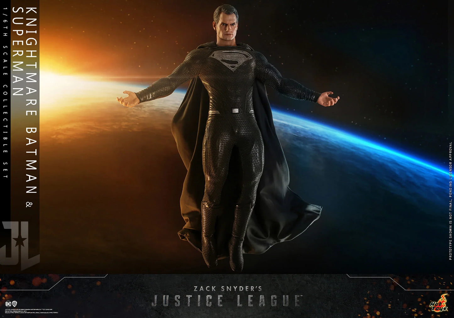 KNIGHTMARE BATMAN AND SUPERMAN Sixth Scale Figure Set By Hot Toys