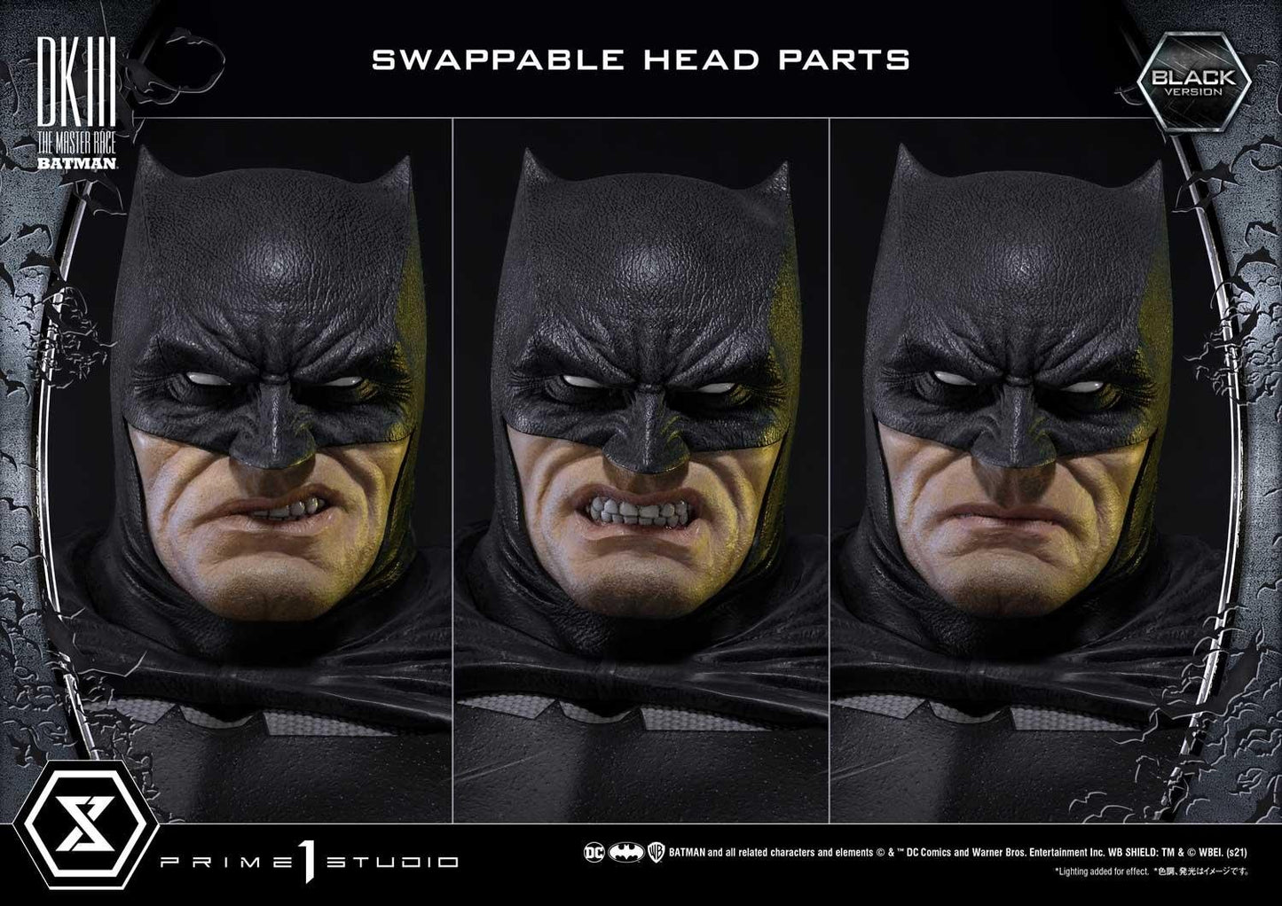 Batman Dark Knight III The Master Race (Black ver.) 1:3 statue by Prime 1 Studio
