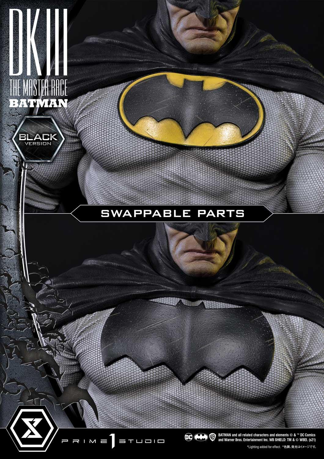 Batman Dark Knight III The Master Race (Black ver.) 1:3 statue by Prime 1 Studio