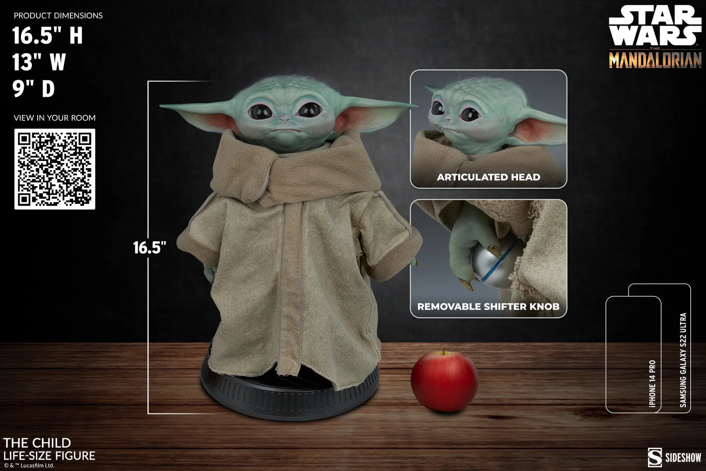 THE CHILD Life-Size Figure by Sideshow Collectibles