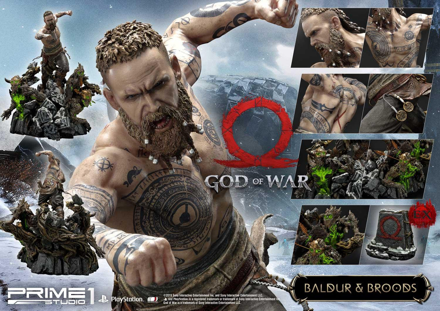 God of War  Baldur & Broods By Prime 1 Studios