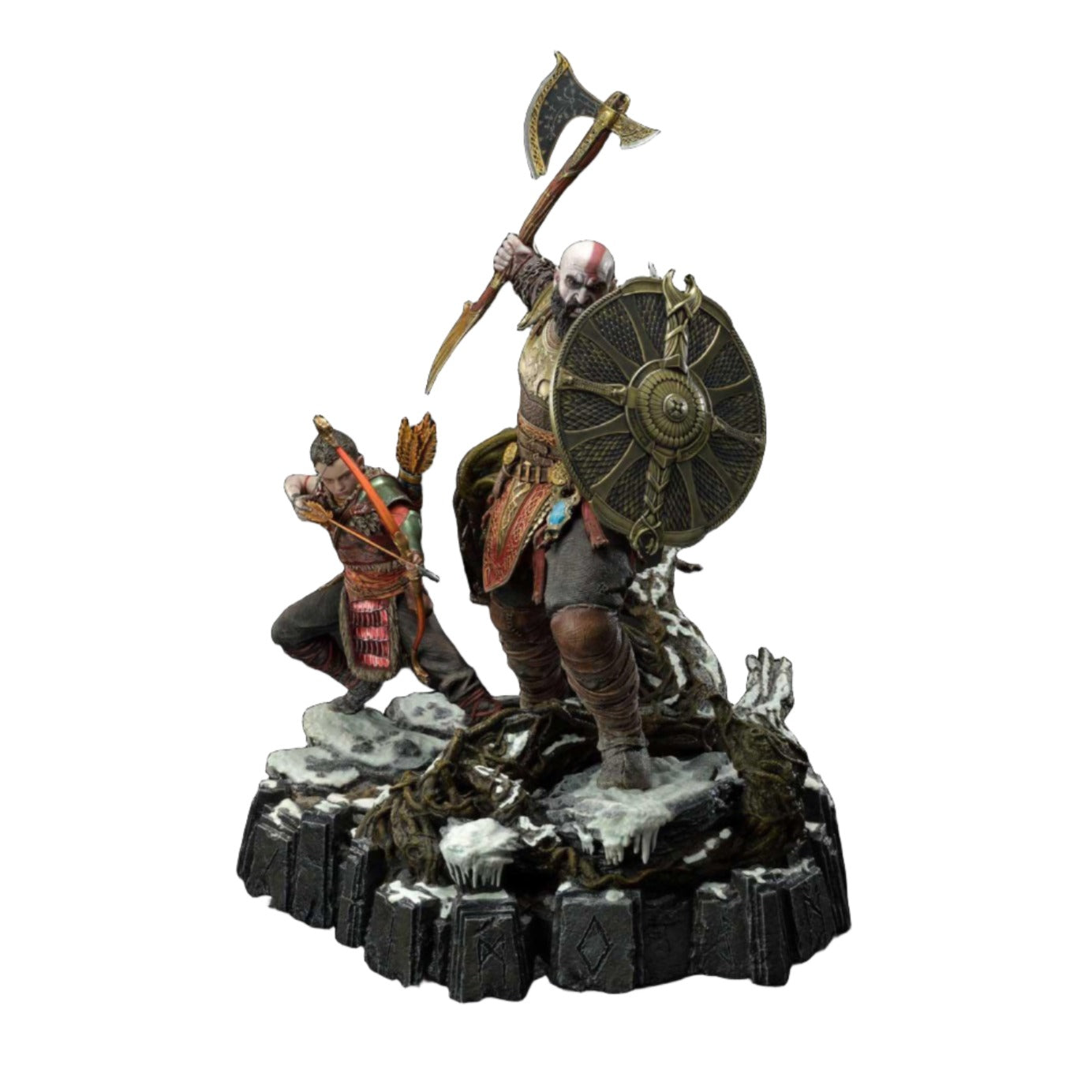 God of War 1/4 Kratos & Atreus The Valkyrie Armor Set by Prime 1 Studios
