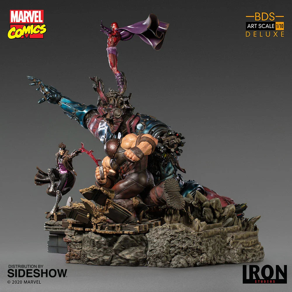 X-Men Vs Sentinel 2 (Deluxe) 1:10 Scale Statue By Iron Studios