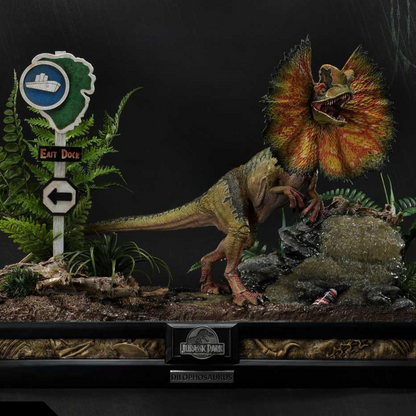 Jurassic Park Dilophosaurus  Bonus Version By Prime 1 Studio