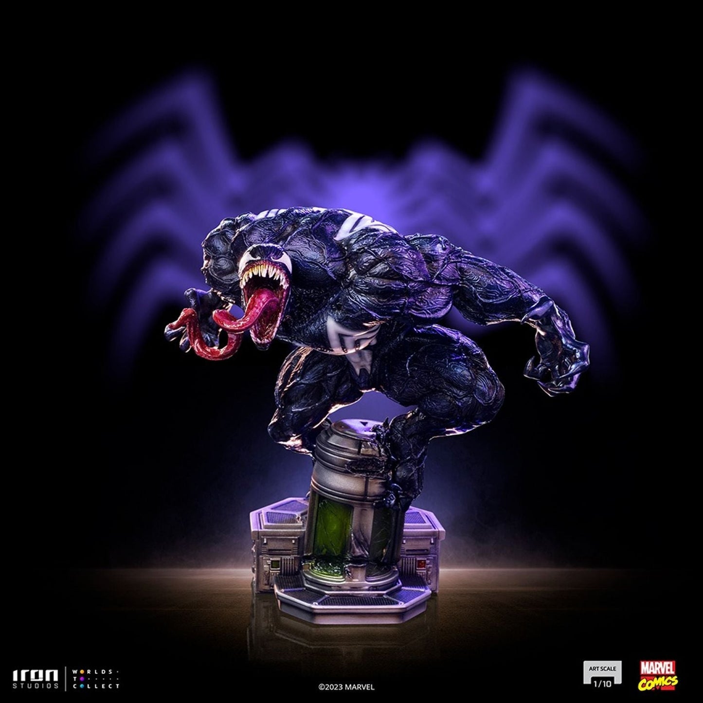 Venom 1/10 Art Scale Limited Edition Statue By Iron Studios