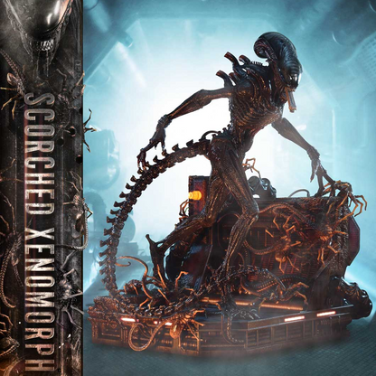 Alien Romulus Scorched Xenomorph DX Bonus Version By Prime 1 Studio