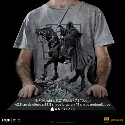 Nazgûl on Horse Deluxe The Lord of the Rings Art Scale Statue