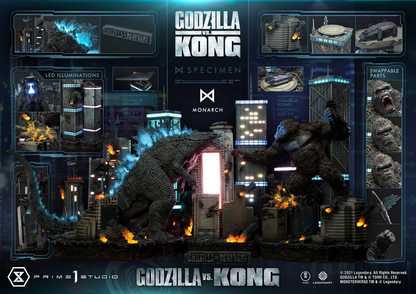 Godzilla vs Kong Final Battle Statue by Prime1 Studio
