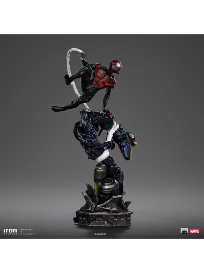 Miles Morales Statue by Iron Studios