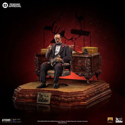 Don Vito Corleone The Godfather Deluxe 1:10 Scale Statue By Iron Studios