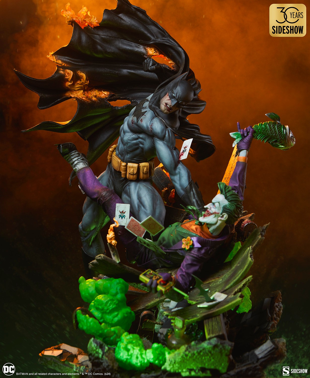BATMAN VS THE JOKER: ETERNAL ENEMIES Premium Format™ Figure by Sideshow Collectibles