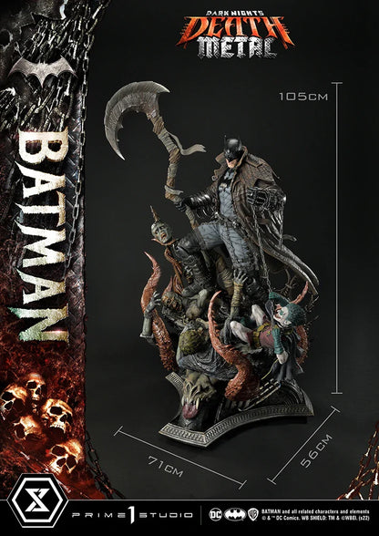 DEATH METAL BATMAN 1:3 Scale Statue by Prime 1 Studio