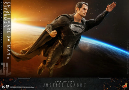 KNIGHTMARE BATMAN AND SUPERMAN Sixth Scale Figure Set By Hot Toys