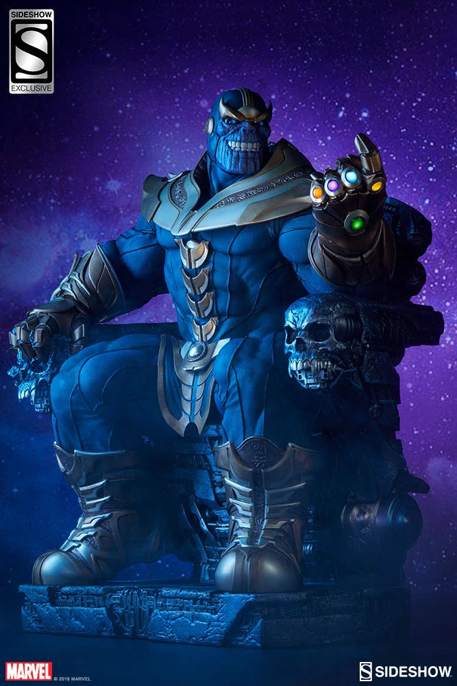 THANOS ON THRONE Maquette by Sideshow Collectibles Exclusive